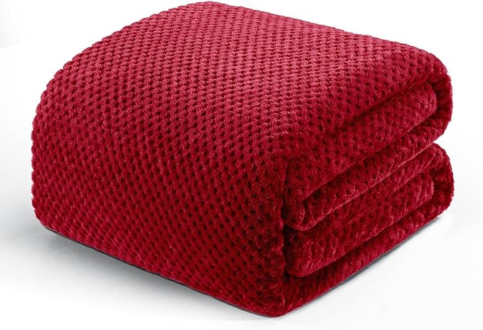 Exclusivo Mezcla Fleece Bed Blanket Twin Size, Super Soft and Warm Blankets by ExclusivoMezcla