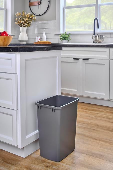 Rev-A-Shelf Polymer Replacement 35 Quart Trash Bin Recycle Waste Garbage - Image 6