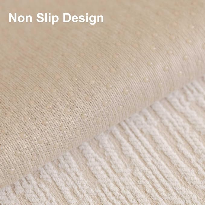 Soft Waterproof Chenille Cover Washable, Non Slip Sectional Sofa Covers
