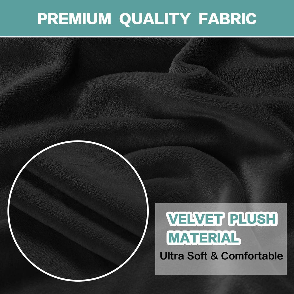 Turquoize Stretch Velvet Chair Cover Sofa Chair Covers for Living Room Armcha...
