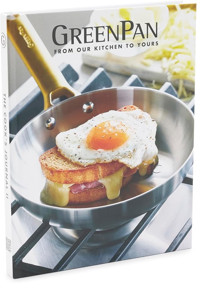GreenPan Cook's Kitchen Journal Cookbook Volume 2, Simple Steps & Qui...