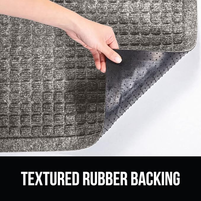GORILLA GRIP® Ultra Absorbent Front Door Mat Outside Entrance, Traps Dirt and - Image 4