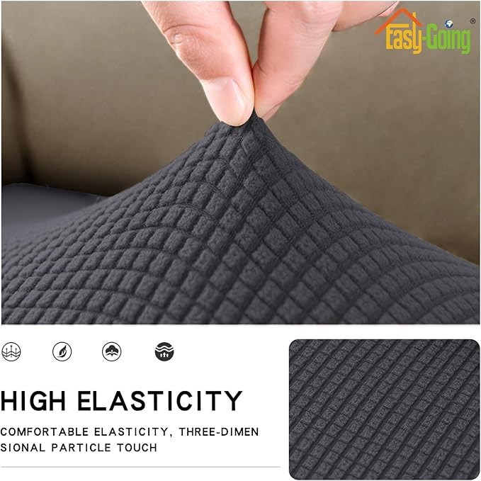 Easy-Going Stretch Loveseat Cushion Cover Sofa Cushion Furniture Protector Sofa - Image 4