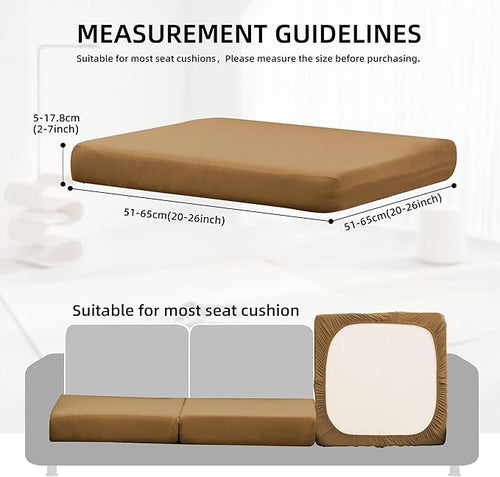 12Pcs Outdoor Cushion Covers, Patio Cushion Covers, Stretch Elastic Slipcovers - Image 2