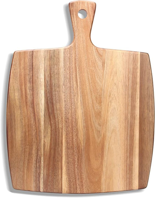 16.6"x13" Large Acacia Wood Cutting Board by Ayiaren