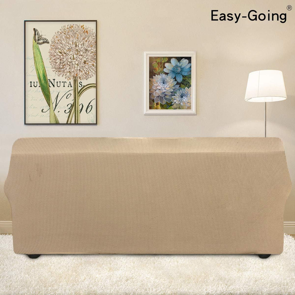 Easy-Going Stretch Couch Covers for Sofa Washable Large Sand