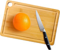 Bamboo Wood Cutting Board for Kitchen 12" x 8" Mini Wooden Charcuterie Boards by Socisen