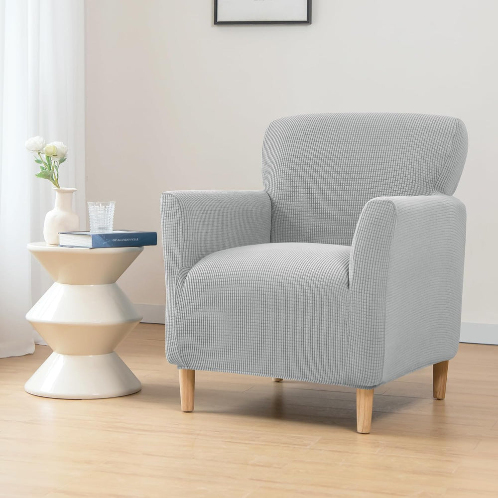 ele ELEOPTION Armchair Slipcovers Chair Covers with Arms Stretch for Living R...