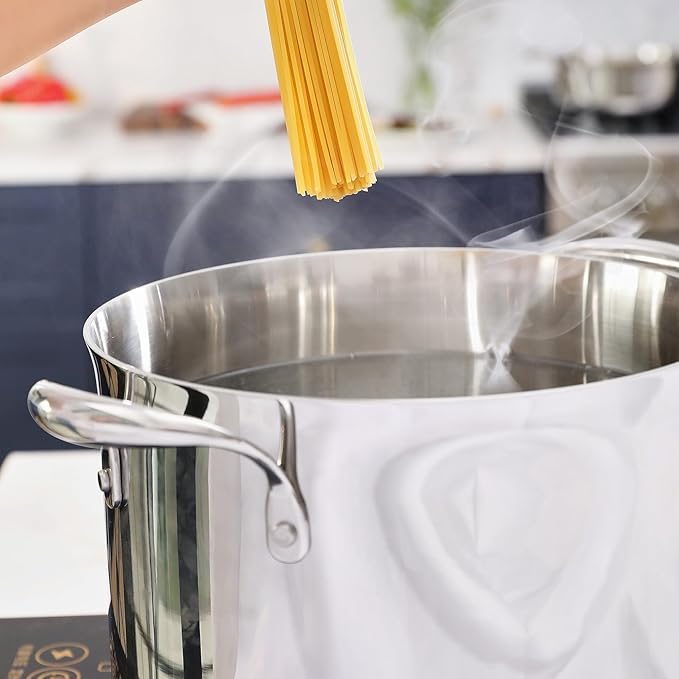 KEAWELL K3 Premium 8-Quart Tri-Ply Stainless Steel Stockpot - Image 7