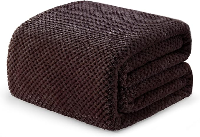 Exclusivo Mezcla Fleece Bed Blanket Twin Size, Super Soft and Warm Blankets by ExclusivoMezcla