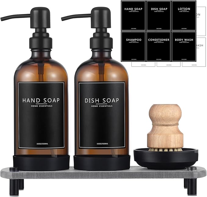 Kitchen Soap Dispenser Set by NEECZS