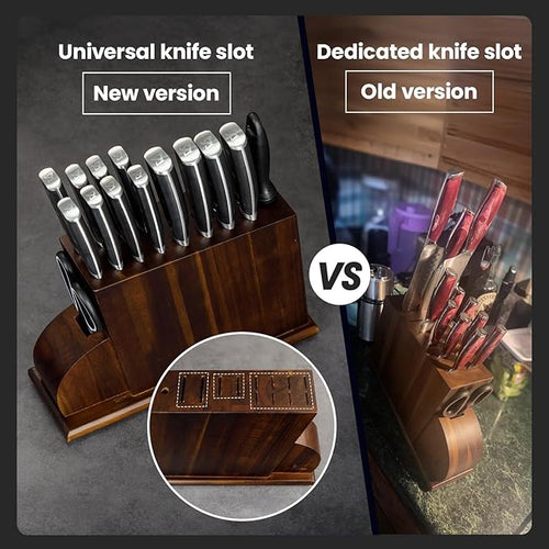 15 PC Magnetic Knife Sets for Kitchen - Image 2