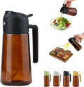 2 In 1 Oil Dispenser And Oil Sprayer, 16 Oz/470 Ml Oil Dispenser by Unknown