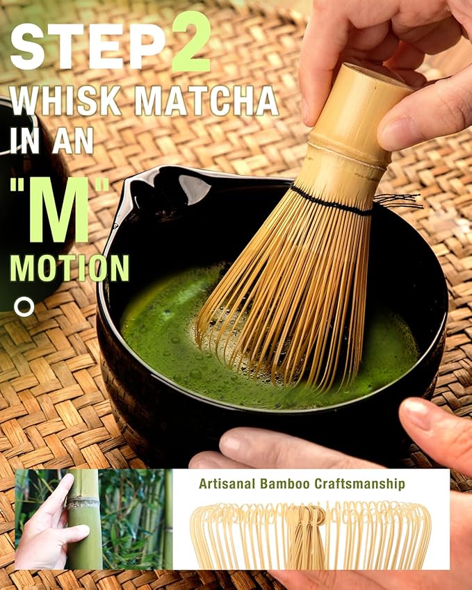 Black Matcha Whisk Set - Image 6