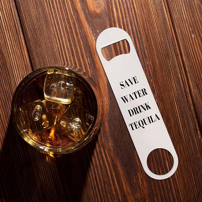 Funny Joke Stainless Steel Bottle Opener Save Water Drink Tequila Flat Beer - Image 7
