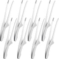 Patelai 8 Pieces Korean and Japanese BBQ Tongs Non Slip Cooking Utensils by Patelai