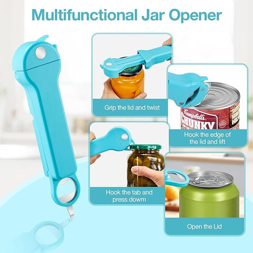 7-in-1 Jar Opener for Seniors – Magnetic adjustable Jar Opener & Bottle Opener - Image 2