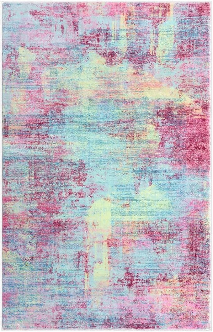 IOHOUZE Abstract Area Rugs 5x7 Ft Washable Rugs - Image 9