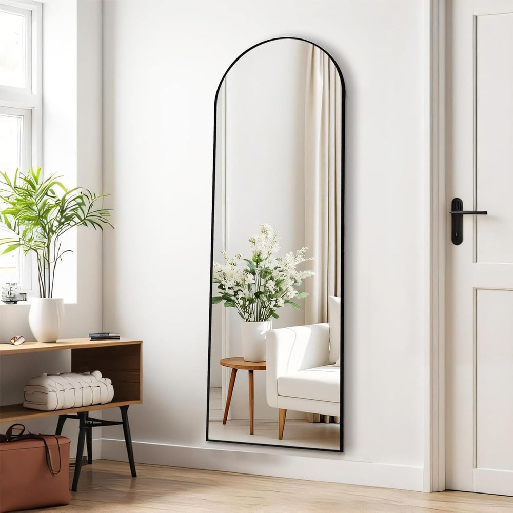 16"x59" Arched Mirror Full Length, Upgraded Body Wall Mirrors