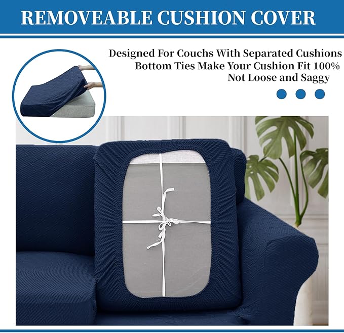 XINEAGE 2026 New 3 Pieces Couch Covers - Image 3