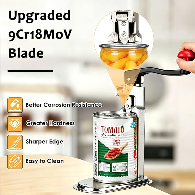 Commercial Manual Can Opener Heavy Duty