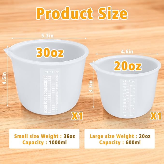 Palksky Silicone Cups for Melting Chocolate, Chocolate Melting Pot for Dipping - Image 6