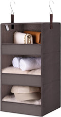 GRANNY SAYS 3-Shelf Closet Organizers and Storage, Foldable Hanging Closet by GRANNYSAYS