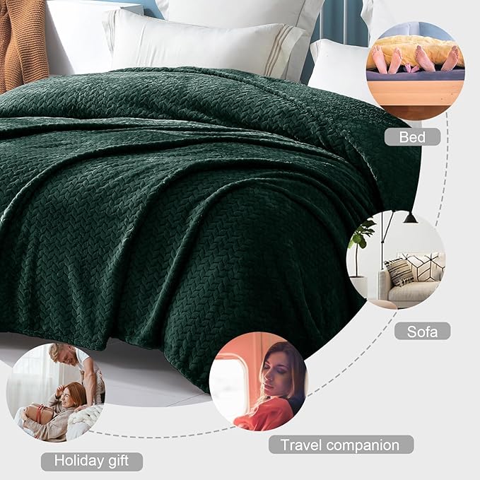 Exclusivo Mezcla Fleece Queen Size Blanket - Image 3