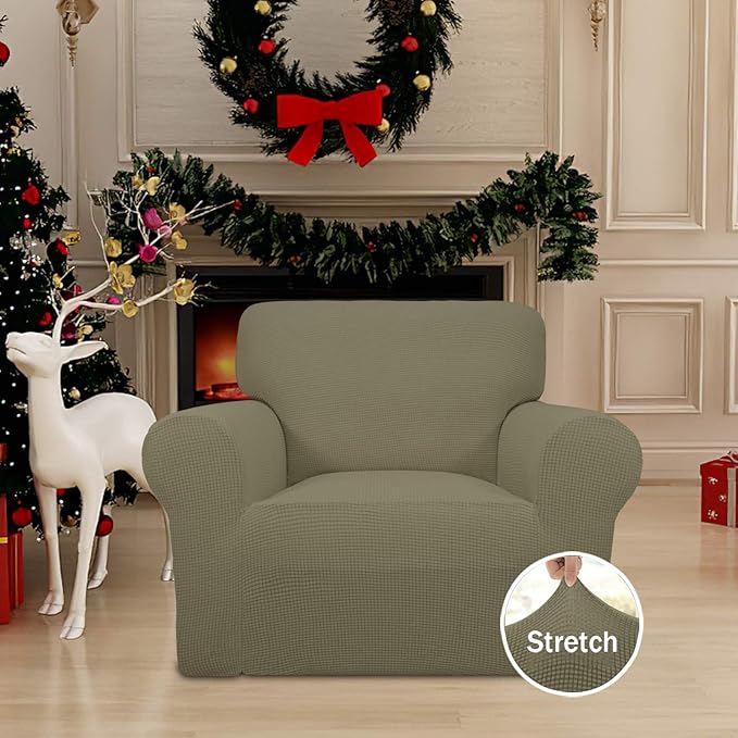 Easy-Going Stretch Chair Sofa Slipcover 1-Piece Couch Sofa Cover Furniture - Image 2