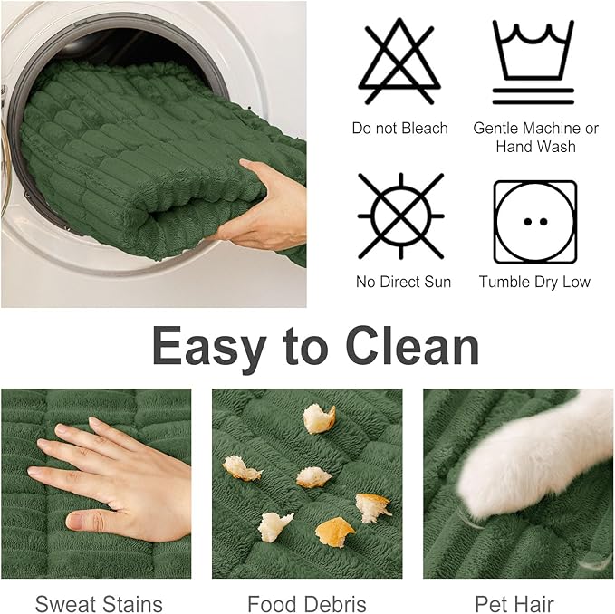 hyha Couch Covers for Dogs Washable, Non Slip Plush Dog Sofa Protectors - Image 7