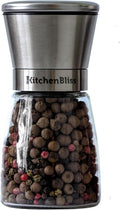Professional Salt and Pepper Grinder – Premium Stainless Steel Salt and Pepper by KitchenBliss