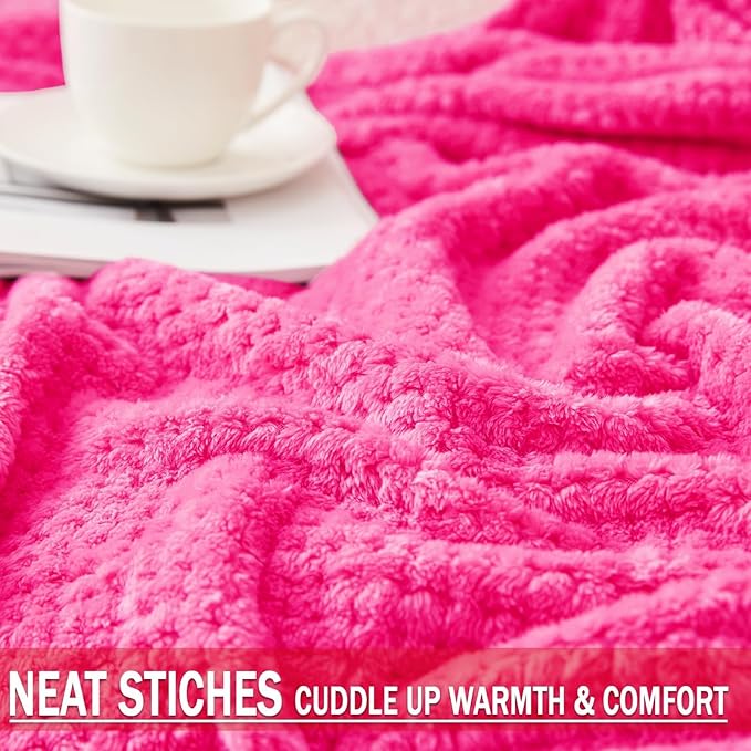 Exclusivo Mezcla Fleece Bed Blanket King Size, Super Soft and Warm Blankets - Image 6