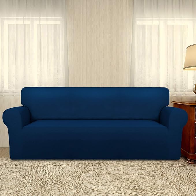 PureFit Super Stretch Sofa Slipcover – Spandex Non Slip Soft Couch Sofa Cover - Image 2