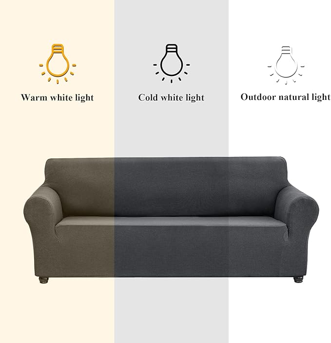 Joccun Stretch Loveseat Couch Cover Slipcover, 1-Piece Sofa Cover - Image 3
