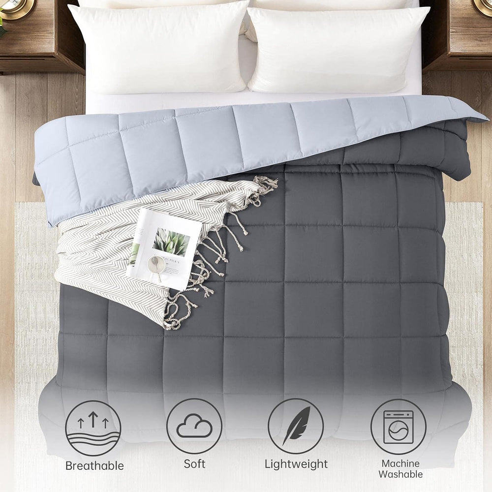Homelike Moment Comforters Queen Size - Bed Duvet Insert Lightweight