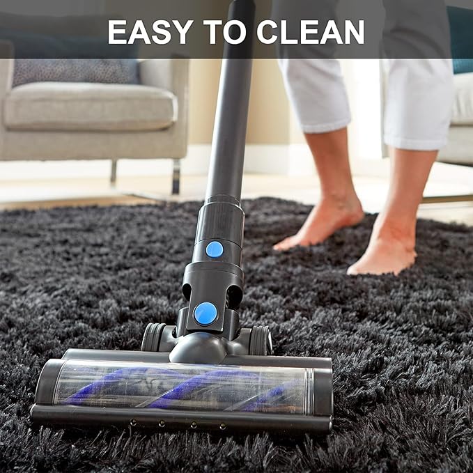 Ophanie 8x10 Black Area Rugs for Living Room, Large Shag Bedroom Carpet - Image 6