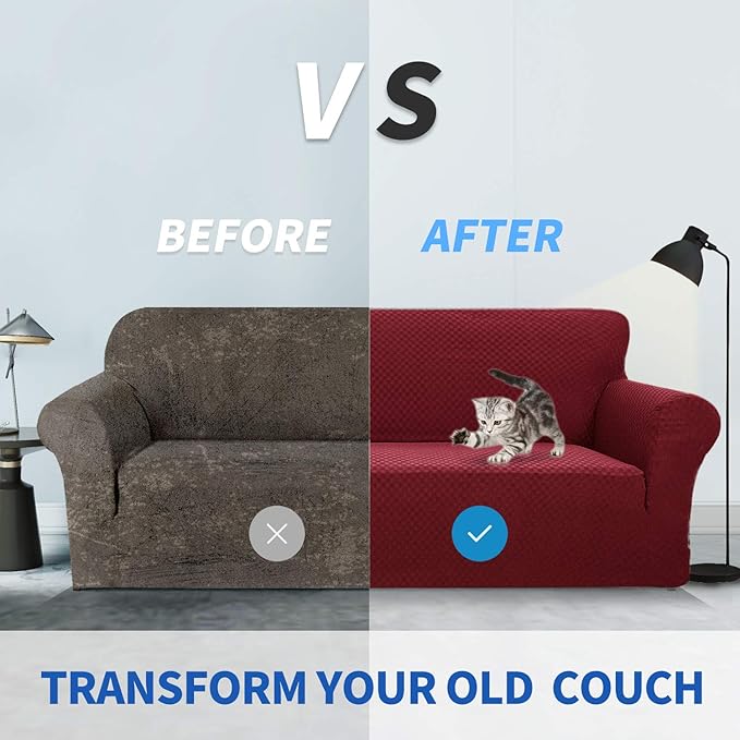 ZNSAYOTX 1 Piece Jacquard Couch Covers - Image 4