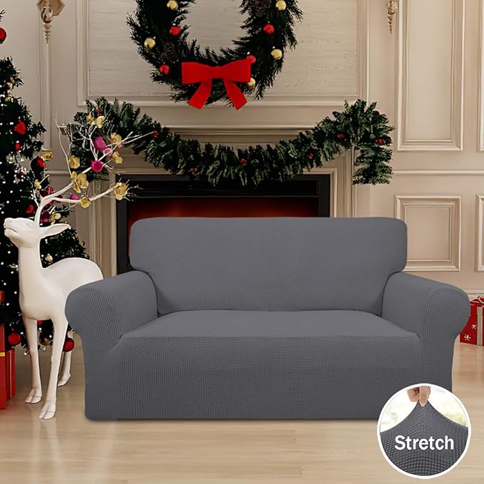 Easy-Going Stretch Loveseat Slipcover 1-Piece Sofa Cover Furniture Protector - Image 2