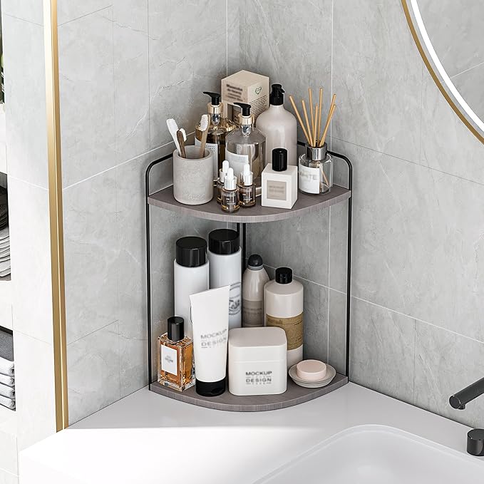 Forest Angle Bathroom Counter Organizer, Countertop Organizer, Vanity Organizers - Image 2