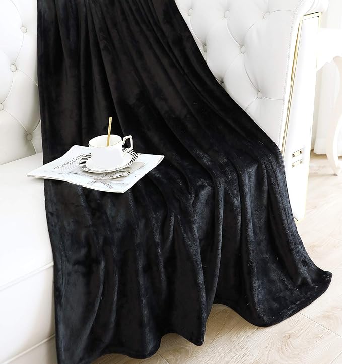 TASTHROW Large Flannel Fleece Throw Blanket, 50×70 Inch - Image 2