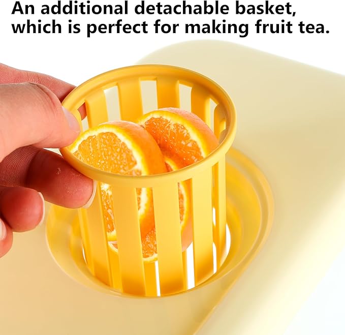 Drink Dispenser for Fridge 1 Gallon Beverage Liquid Drink Container - Image 5