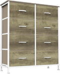 Sweetcrispy 8 Drawer Dresser for Bedroom Large Fabric Storage Tower Organizer by Sweetcrispy