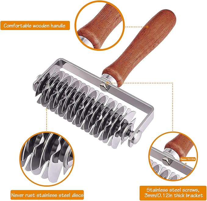 Stainless Steel Lattice Roller Cutter - Image 4