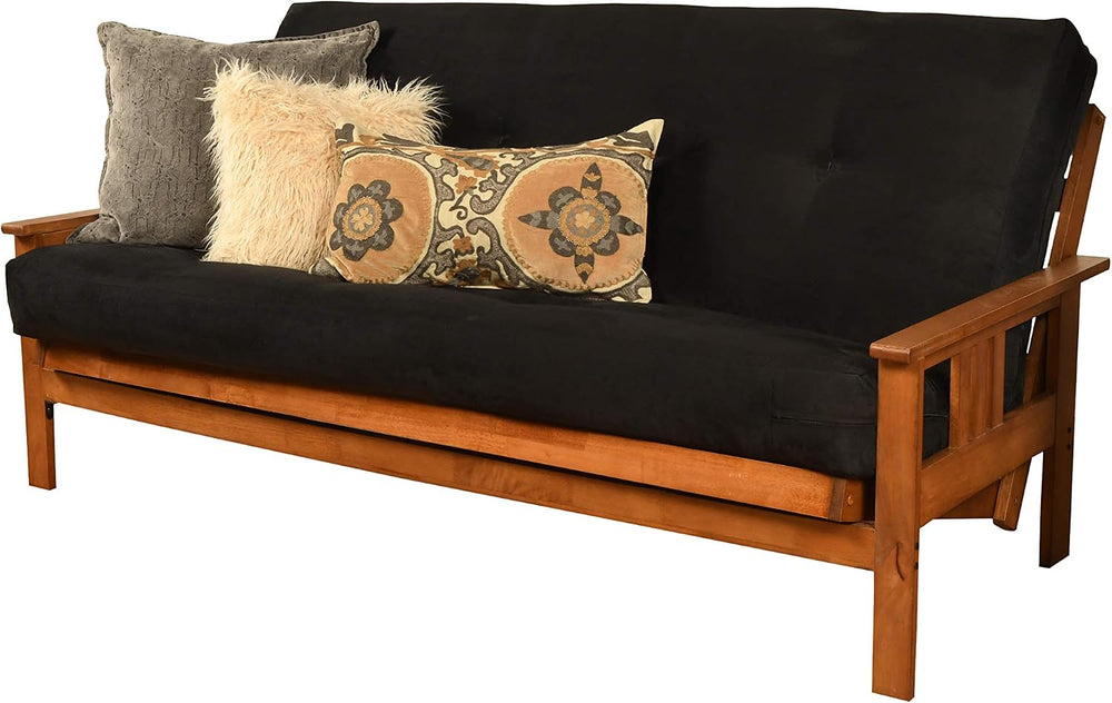 Kodiak Furniture Monterey Futon Set, No Drawers, with Barbados Base and Suede...