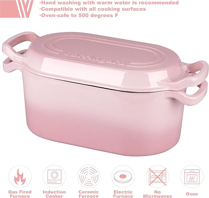 VORRINGARD Oval Dutch Oven Pot