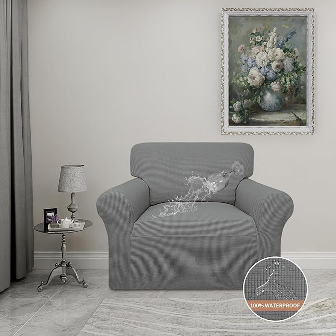 Easy-Going 100% Waterproof Chair Couch Cover, Dual Waterproof Sofa Cover - Image 2
