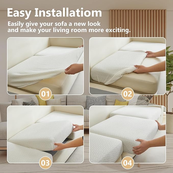 Couch Cushion Covers for Sofa Couch Covers Wear-Resistant Universal Sofa Cover - Image 7