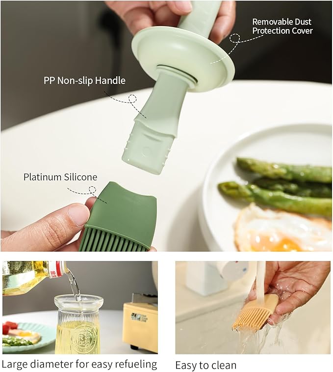 Oil Dispenser with Brush - Image 3