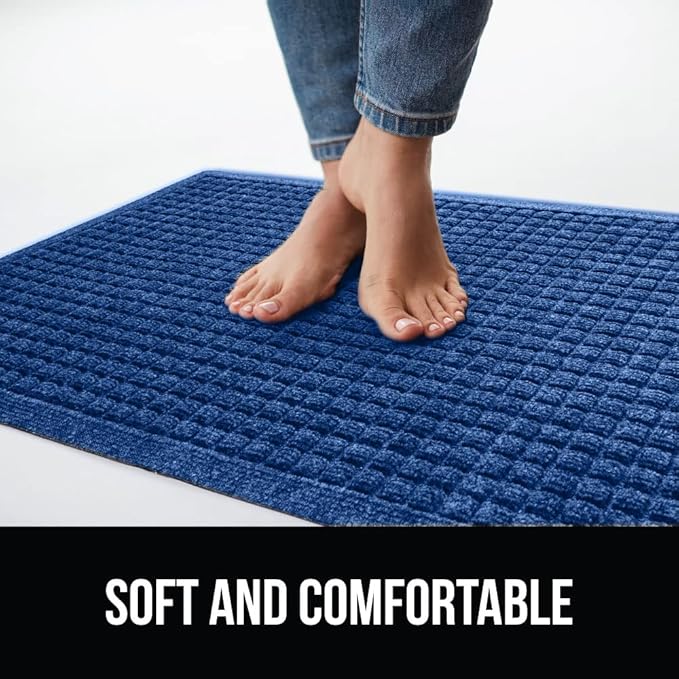 GORILLA GRIP® Ultra Absorbent Front Door Mat Outside Entrance, Traps Dirt and - Image 7