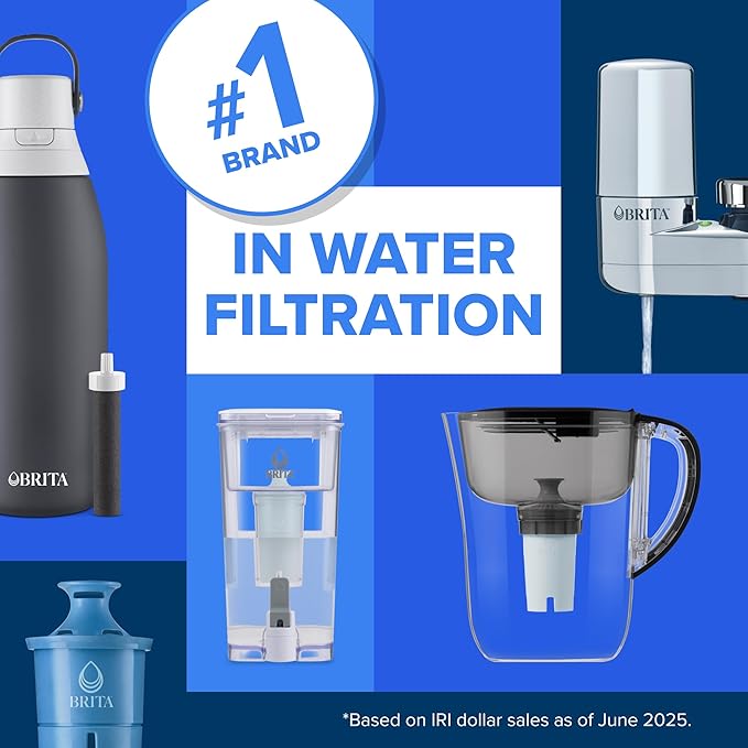 Brita Plus Water Filter, High-Density Replacement Filter - Image 9
